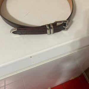 Martin Dingman Alligator Grain Calf Saddle Leather